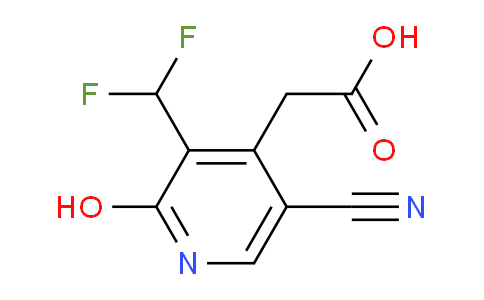 AM222706 | 1805283-05-9 | 5-Cyano-3-(difluoromethyl)-2-hydroxypyridine-4-acetic acid