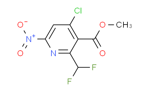 AM222731 | 1805174-40-6 | Methyl 4-chloro-2-(difluoromethyl)-6-nitropyridine-3-carboxylate