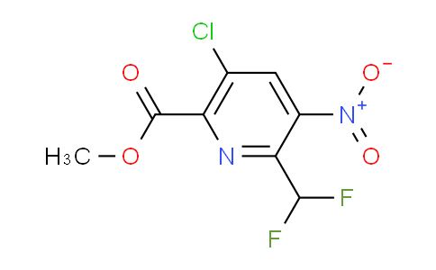 AM222732 | 1806897-81-3 | Methyl 5-chloro-2-(difluoromethyl)-3-nitropyridine-6-carboxylate