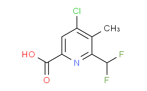 AM222751 | 1805277-21-7 | 4-Chloro-2-(difluoromethyl)-3-methylpyridine-6-carboxylic acid