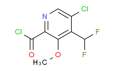 5-Chloro-4-(difluoromethyl)-3-methoxypyridine-2-carbonyl chloride