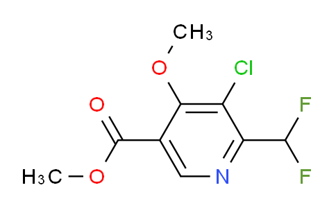 AM222769 | 1806893-53-7 | Methyl 3-chloro-2-(difluoromethyl)-4-methoxypyridine-5-carboxylate