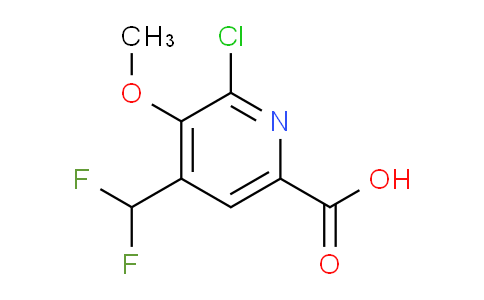 AM222772 | 1806866-68-1 | 2-Chloro-4-(difluoromethyl)-3-methoxypyridine-6-carboxylic acid