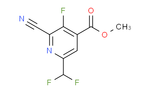 AM222777 | 1804716-09-3 | Methyl 2-cyano-6-(difluoromethyl)-3-fluoropyridine-4-carboxylate