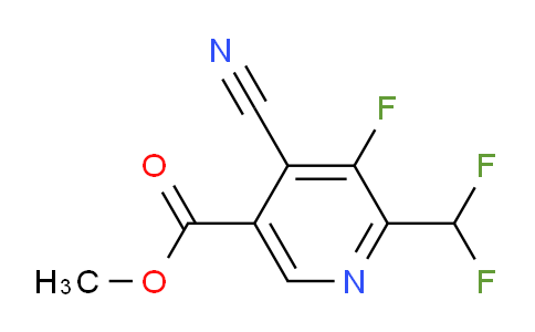 AM222778 | 1806983-82-3 | Methyl 4-cyano-2-(difluoromethyl)-3-fluoropyridine-5-carboxylate