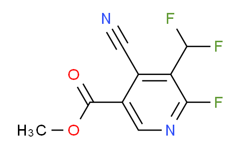 AM222779 | 1806983-95-8 | Methyl 4-cyano-3-(difluoromethyl)-2-fluoropyridine-5-carboxylate