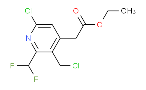 AM222799 | 1806946-45-1 | Ethyl 6-chloro-3-(chloromethyl)-2-(difluoromethyl)pyridine-4-acetate