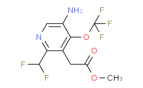 AM22280 | 1804374-42-2 | Methyl 5-amino-2-(difluoromethyl)-4-(trifluoromethoxy)pyridine-3-acetate