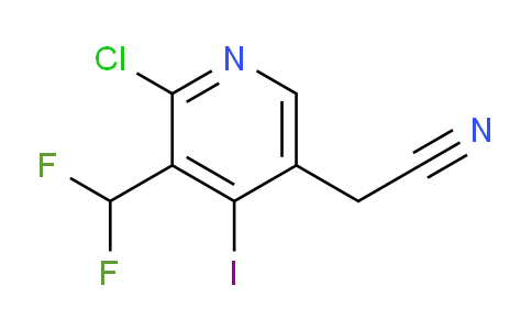 AM222812 | 1804491-07-3 | 2-Chloro-3-(difluoromethyl)-4-iodopyridine-5-acetonitrile