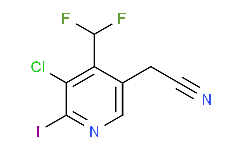 AM222813 | 1807060-52-1 | 3-Chloro-4-(difluoromethyl)-2-iodopyridine-5-acetonitrile