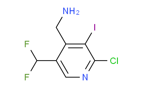 AM222817 | 1805352-44-6 | 4-(Aminomethyl)-2-chloro-5-(difluoromethyl)-3-iodopyridine