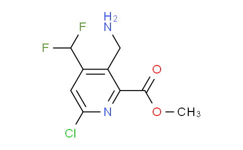 AM222820 | 1806051-47-7 | Methyl 3-(aminomethyl)-6-chloro-4-(difluoromethyl)pyridine-2-carboxylate