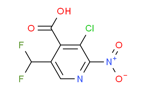 AM222837 | 1805271-60-6 | 3-Chloro-5-(difluoromethyl)-2-nitropyridine-4-carboxylic acid