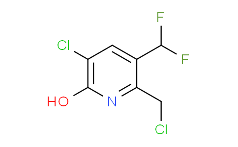 5-Chloro-2-(chloromethyl)-3-(difluoromethyl)-6-hydroxypyridine