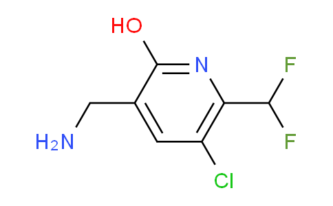 3-(Aminomethyl)-5-chloro-6-(difluoromethyl)-2-hydroxypyridine