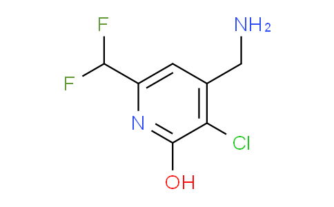 4-(Aminomethyl)-3-chloro-6-(difluoromethyl)-2-hydroxypyridine