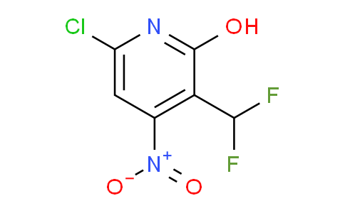 6-Chloro-3-(difluoromethyl)-2-hydroxy-4-nitropyridine
