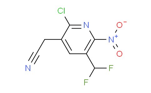 AM222848 | 1804495-23-5 | 2-Chloro-5-(difluoromethyl)-6-nitropyridine-3-acetonitrile