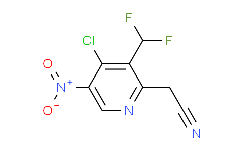 AM222849 | 1805083-25-3 | 4-Chloro-3-(difluoromethyl)-5-nitropyridine-2-acetonitrile