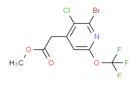 AM22285 | 1804644-54-9 | Methyl 2-bromo-3-chloro-6-(trifluoromethoxy)pyridine-4-acetate