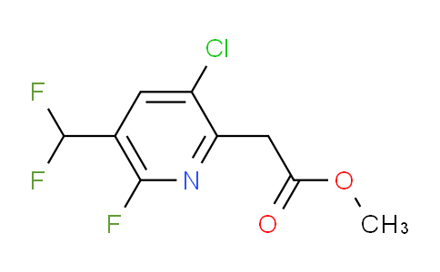 AM222864 | 1806918-71-7 | Methyl 3-chloro-5-(difluoromethyl)-6-fluoropyridine-2-acetate
