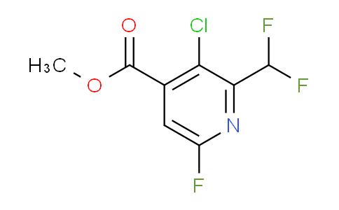 AM222869 | 1805990-40-2 | Methyl 3-chloro-2-(difluoromethyl)-6-fluoropyridine-4-carboxylate