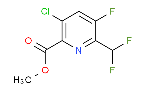 AM222870 | 1805990-94-6 | Methyl 5-chloro-2-(difluoromethyl)-3-fluoropyridine-6-carboxylate