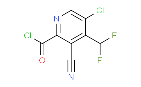 5-Chloro-3-cyano-4-(difluoromethyl)pyridine-2-carbonyl chloride