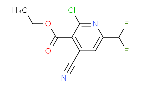 AM222888 | 1805397-12-9 | Ethyl 2-chloro-4-cyano-6-(difluoromethyl)pyridine-3-carboxylate
