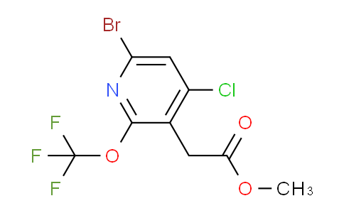 AM22289 | 1806078-40-9 | Methyl 6-bromo-4-chloro-2-(trifluoromethoxy)pyridine-3-acetate
