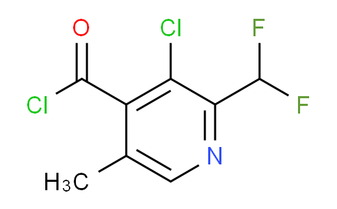 AM222896 | 1806892-05-6 | 3-Chloro-2-(difluoromethyl)-5-methylpyridine-4-carbonyl chloride