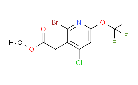 AM22290 | 1806111-70-5 | Methyl 2-bromo-4-chloro-6-(trifluoromethoxy)pyridine-3-acetate