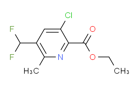 AM222900 | 1806940-83-9 | Ethyl 3-chloro-5-(difluoromethyl)-6-methylpyridine-2-carboxylate