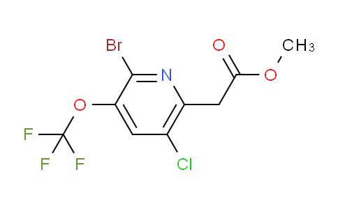 AM22291 | 1804391-87-4 | Methyl 2-bromo-5-chloro-3-(trifluoromethoxy)pyridine-6-acetate