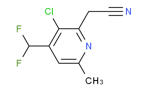AM222911 | 1805276-23-6 | 3-Chloro-4-(difluoromethyl)-6-methylpyridine-2-acetonitrile