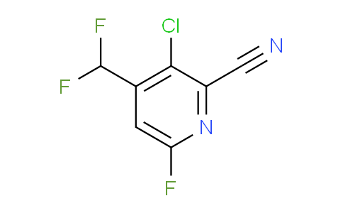AM222912 | 1805970-97-1 | 3-Chloro-2-cyano-4-(difluoromethyl)-6-fluoropyridine