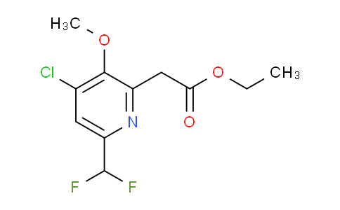 AM222922 | 1805406-36-3 | Ethyl 4-chloro-6-(difluoromethyl)-3-methoxypyridine-2-acetate