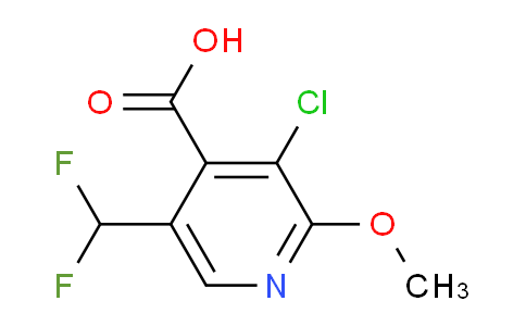 AM222923 | 1806943-45-2 | 3-Chloro-5-(difluoromethyl)-2-methoxypyridine-4-carboxylic acid