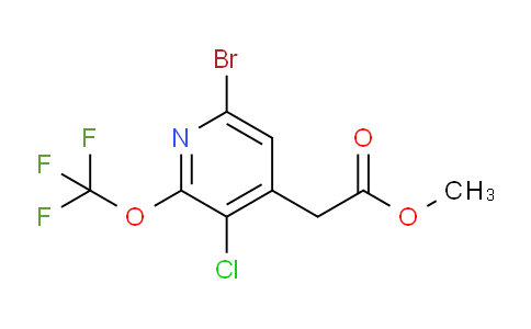 AM22293 | 1806170-33-1 | Methyl 6-bromo-3-chloro-2-(trifluoromethoxy)pyridine-4-acetate