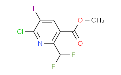 AM222950 | 1806935-98-7 | Methyl 2-chloro-6-(difluoromethyl)-3-iodopyridine-5-carboxylate