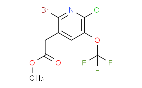 AM22297 | 1804391-89-6 | Methyl 2-bromo-6-chloro-5-(trifluoromethoxy)pyridine-3-acetate