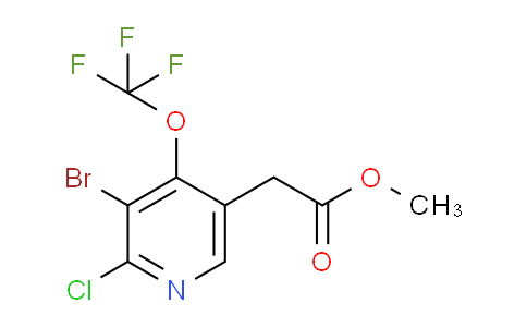 AM22298 | 1804644-71-0 | Methyl 3-bromo-2-chloro-4-(trifluoromethoxy)pyridine-5-acetate