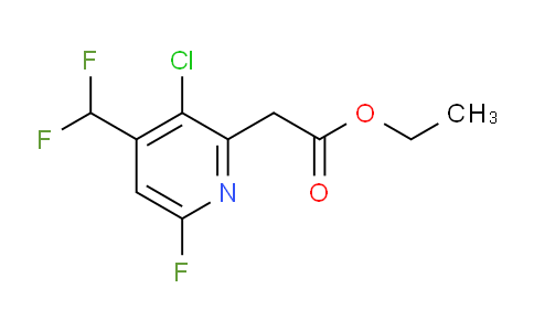AM222981 | 1804669-36-0 | Ethyl 3-chloro-4-(difluoromethyl)-6-fluoropyridine-2-acetate