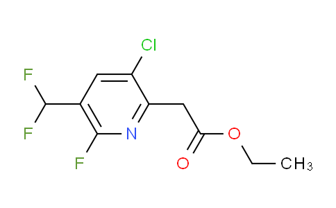 AM222982 | 1806936-70-8 | Ethyl 3-chloro-5-(difluoromethyl)-6-fluoropyridine-2-acetate