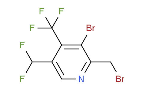 AM222986 | 1805252-73-6 | 3-Bromo-2-(bromomethyl)-5-(difluoromethyl)-4-(trifluoromethyl)pyridine