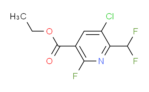 AM222988 | 1804490-09-2 | Ethyl 3-chloro-2-(difluoromethyl)-6-fluoropyridine-5-carboxylate