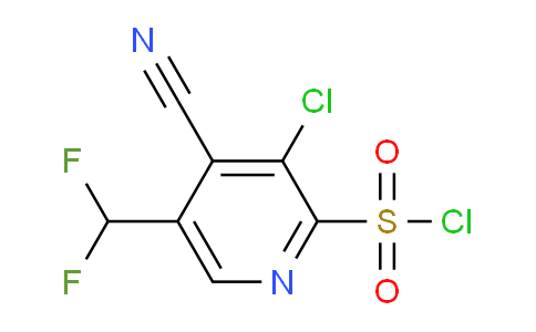 AM223005 | 1805370-35-7 | 3-Chloro-4-cyano-5-(difluoromethyl)pyridine-2-sulfonyl chloride