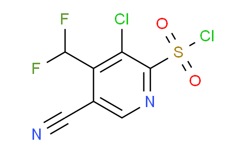 AM223007 | 1804492-38-3 | 3-Chloro-5-cyano-4-(difluoromethyl)pyridine-2-sulfonyl chloride