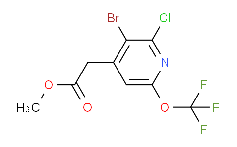 AM22301 | 1804636-12-1 | Methyl 3-bromo-2-chloro-6-(trifluoromethoxy)pyridine-4-acetate