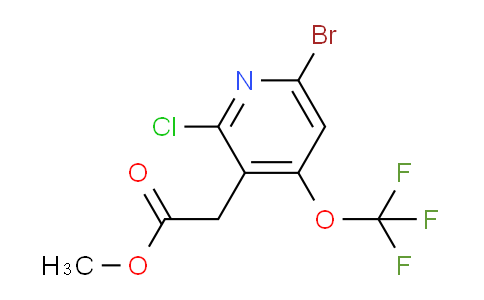 AM22302 | 1806078-45-4 | Methyl 6-bromo-2-chloro-4-(trifluoromethoxy)pyridine-3-acetate
